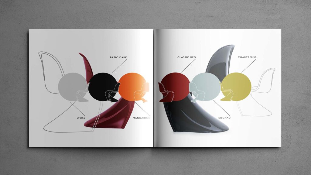 Möbeldesign Panton Chair Colours