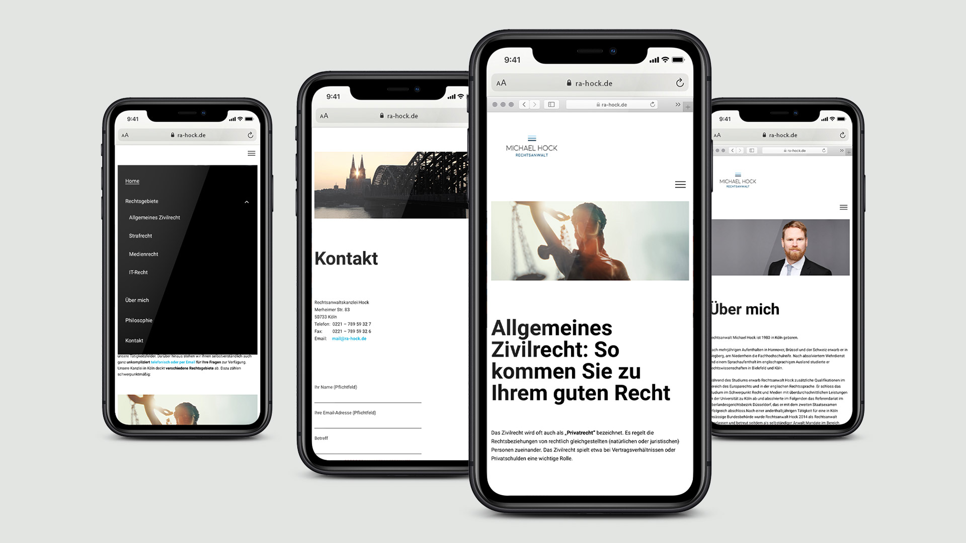 Rechtsanwalt Webdesign Mobil